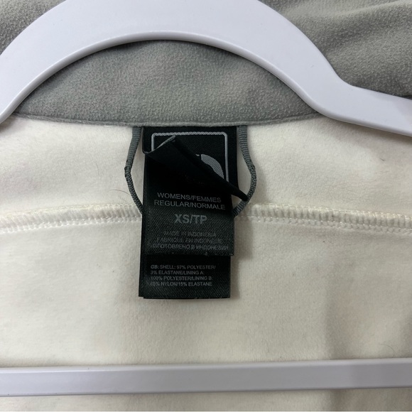 The North Face White Apex Bionic Softshell Windwall Jacket Womens XS Winter - Picture 7 of 8